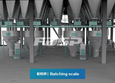 年产6万吨小猪料与年产60万吨育肥猪料生产线配料秤的设计与应用